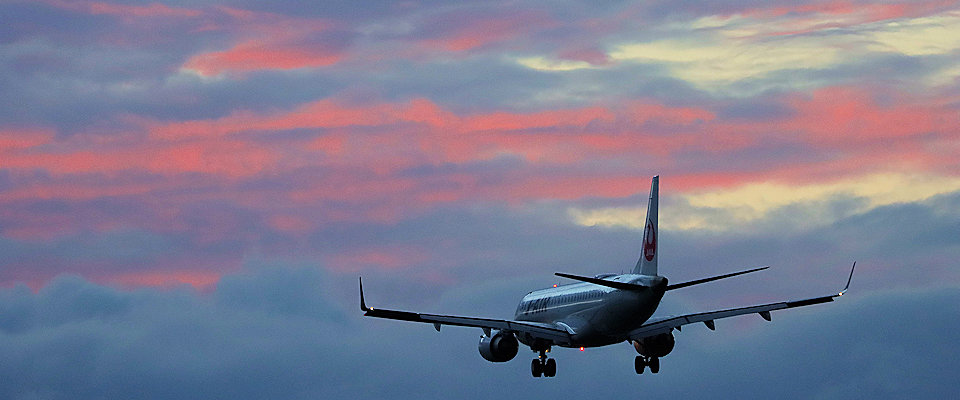 伊丹空港 32エンド
