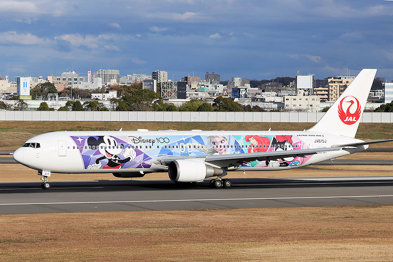 JAL DREAM EXPRESS Disney100 JAL（日本航空） B767-300ER JA615J