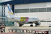 バニラエア　A320-2000 JA8388（塗装後）