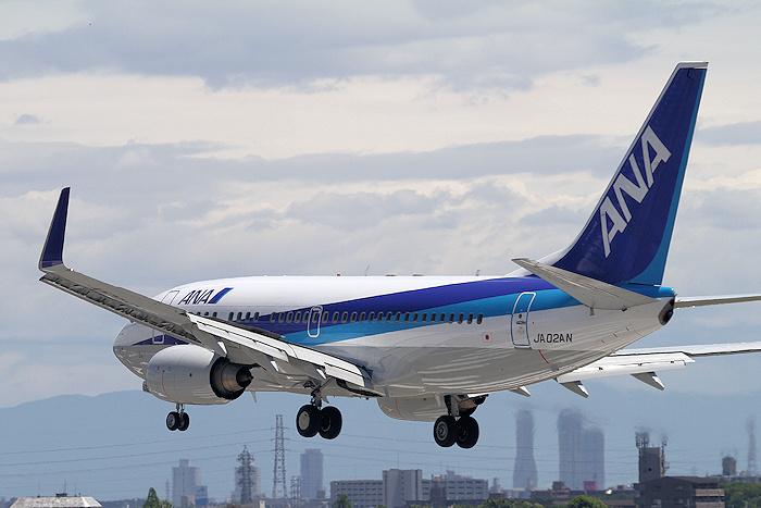 登録記号（レジ） JA02AN 飛行機写真