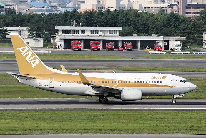登録記号（レジ） JA02AN 飛行機写真
