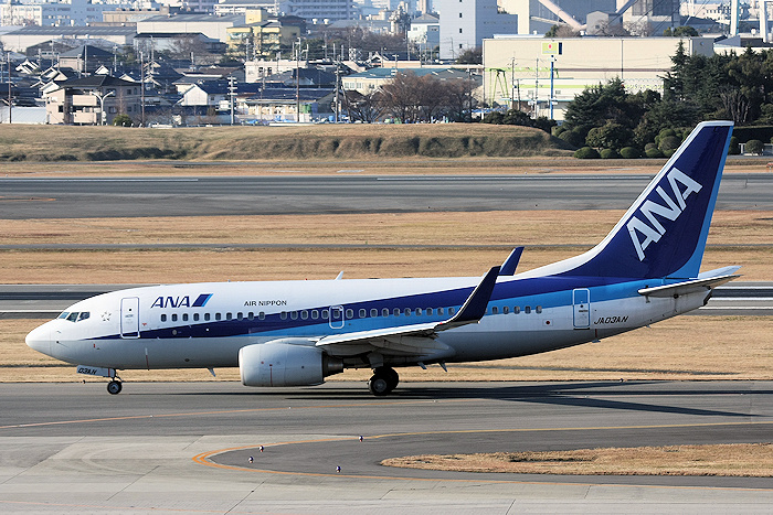 登録記号（レジ） JA03AN 飛行機写真