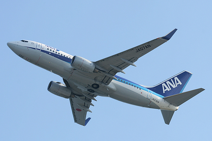 登録記号（レジ） JA07AN 飛行機写真