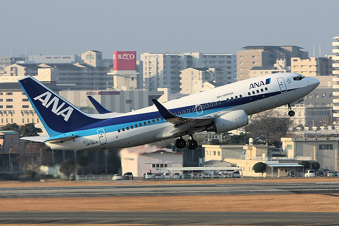 登録記号（レジ） JA14AN 飛行機写真
