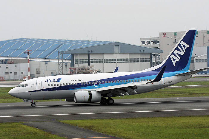 登録記号（レジ） JA15AN 飛行機写真