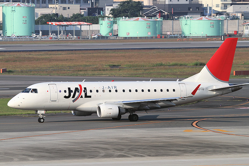 登録記号（レジ） JA217J 飛行機写真