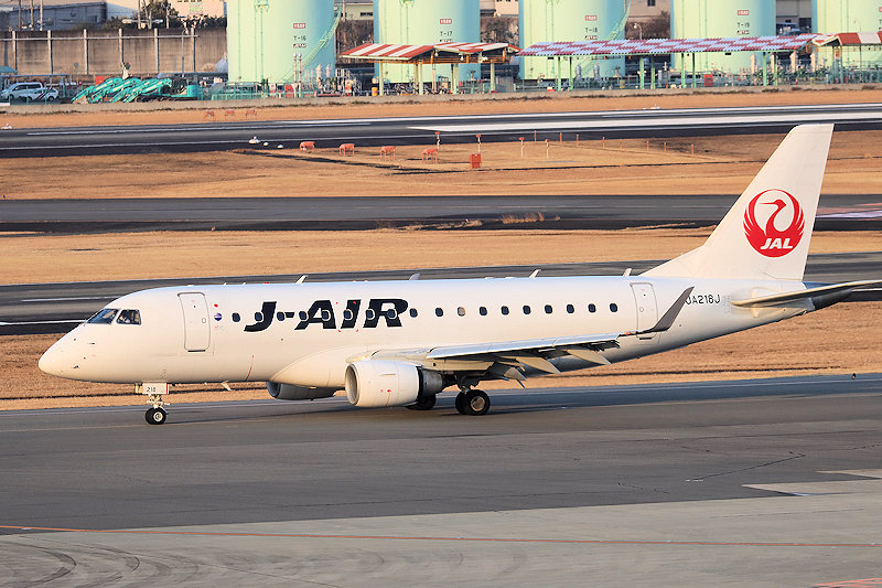 登録記号（レジ） JA218J 飛行機写真