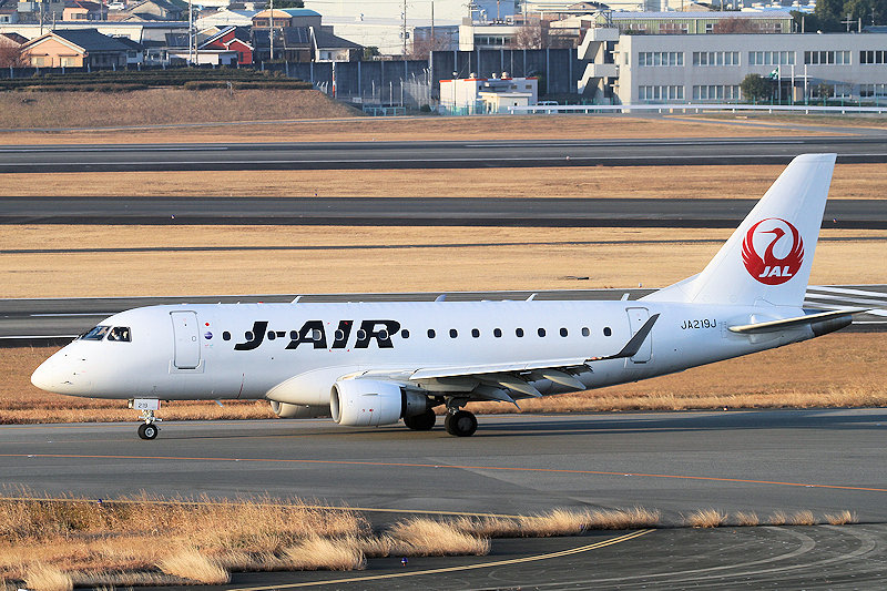 登録記号（レジ） JA219J 飛行機写真