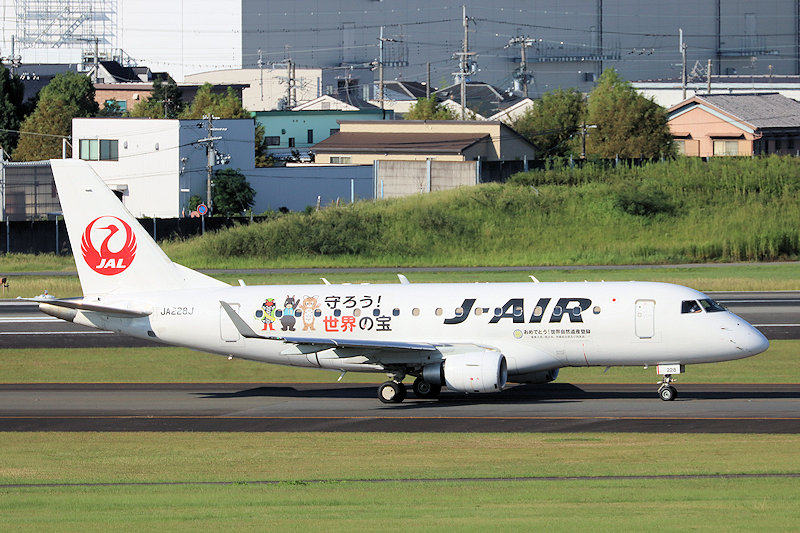 登録記号（レジ） JA228J 飛行機写真
