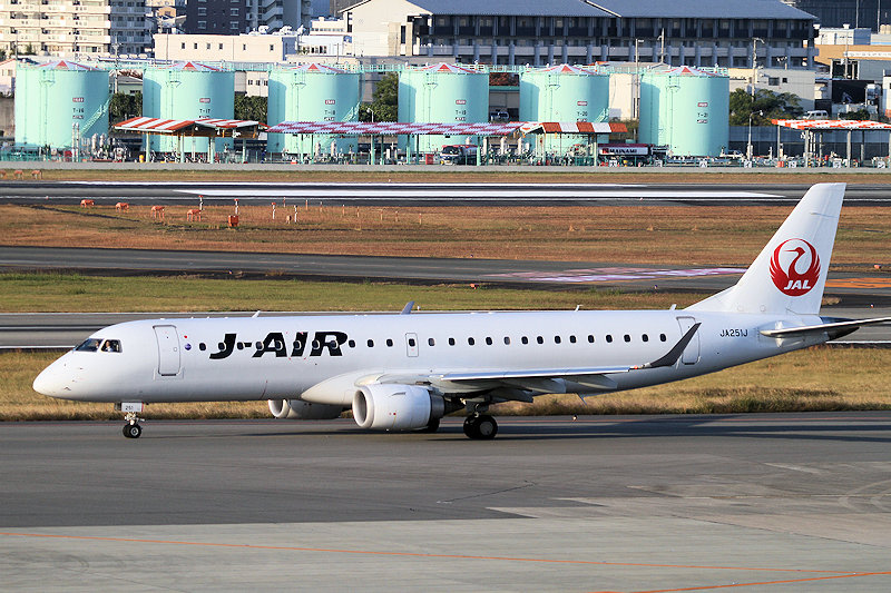 登録記号（レジ） JA251J 飛行機写真