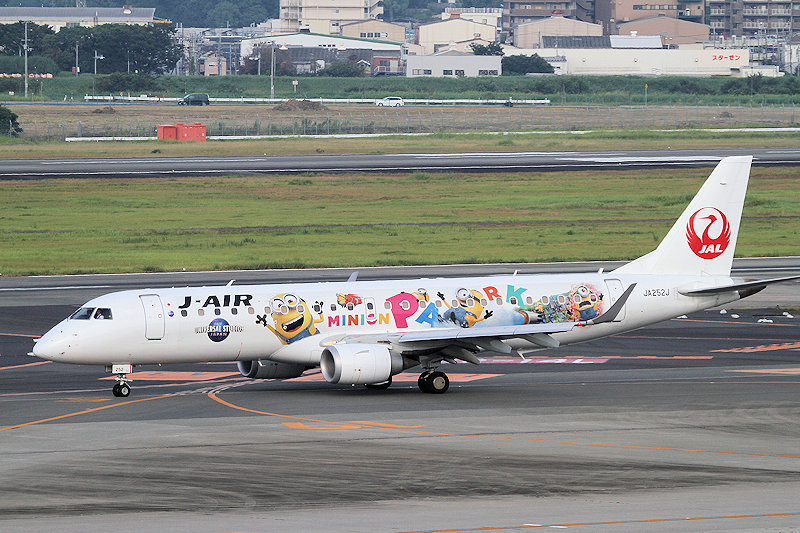 登録記号（レジ） JA252J 飛行機写真