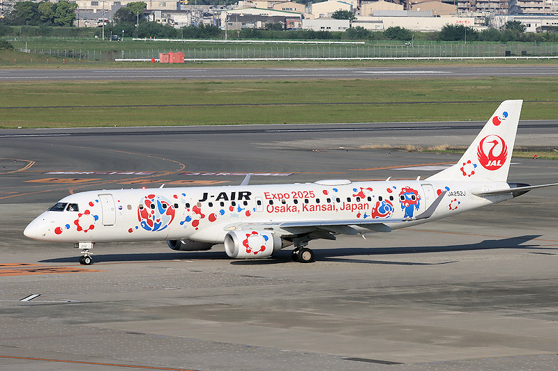 登録記号（レジ） JA252J 飛行機写真