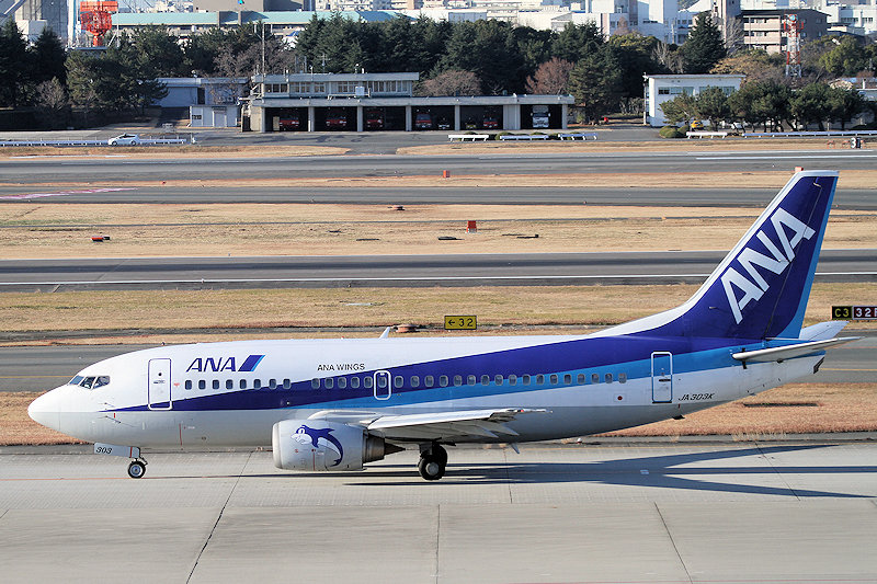 登録記号（レジ） JA303K 飛行機写真