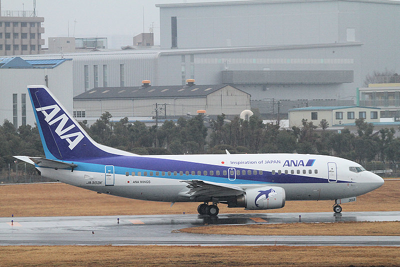登録記号（レジ） JA303K 飛行機写真