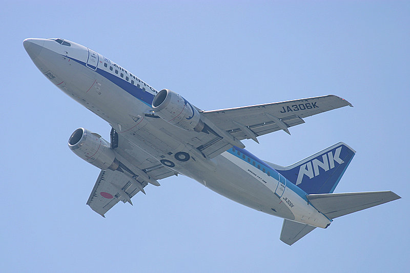 登録記号（レジ） JA306K 飛行機写真