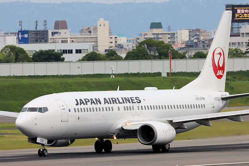 登録記号（レジ） JA309J 飛行機写真