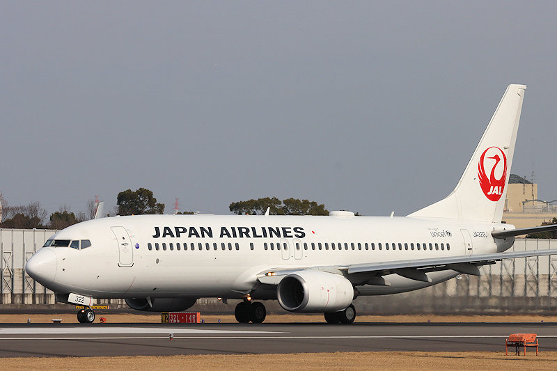 登録記号（レジ） JA322J 飛行機写真