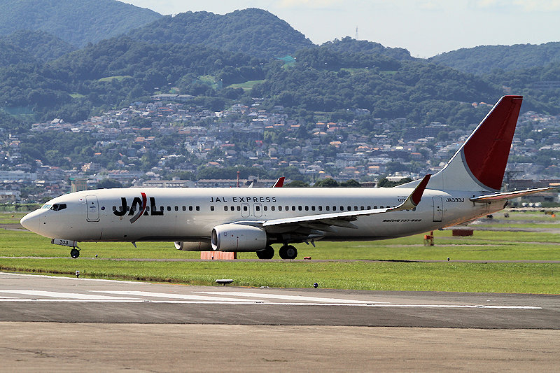 登録記号（レジ） JA333J 飛行機写真