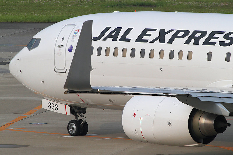 登録記号（レジ） JA333J 飛行機写真