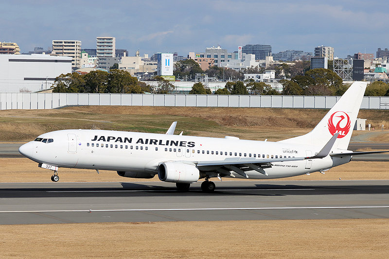 登録記号（レジ） JA337J 飛行機写真