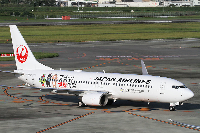 登録記号（レジ） JA337J 飛行機写真