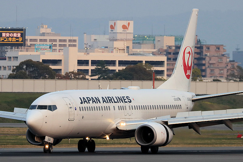 登録記号（レジ） JA344J 飛行機写真