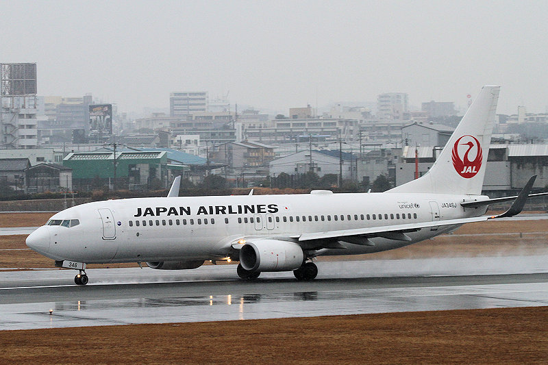 登録記号（レジ） JA346J 飛行機写真