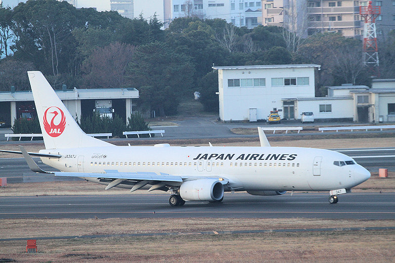 登録記号（レジ） JA347J 飛行機写真