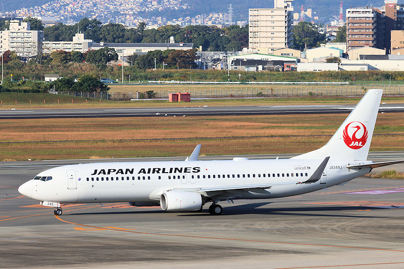 登録記号（レジ） JA349J 飛行機写真