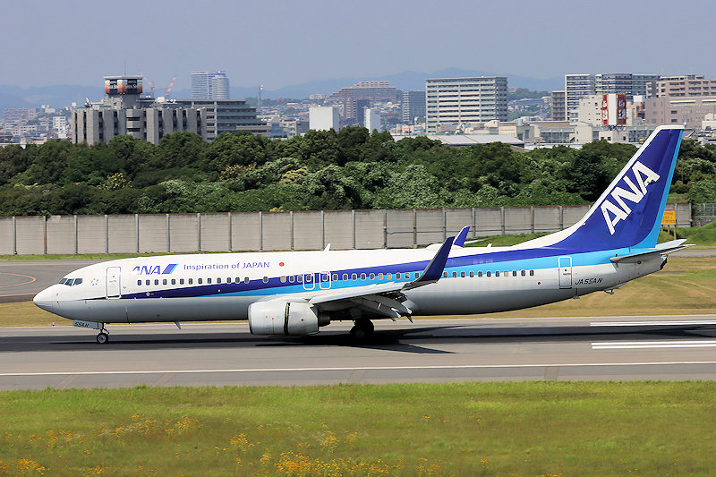 登録記号（レジ） JA55AN 飛行機写真