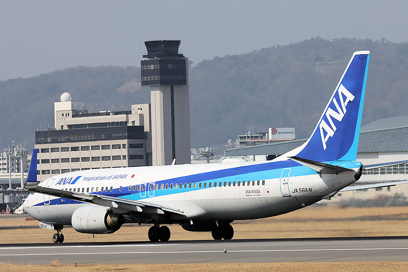 登録記号（レジ） JA56AN 飛行機写真