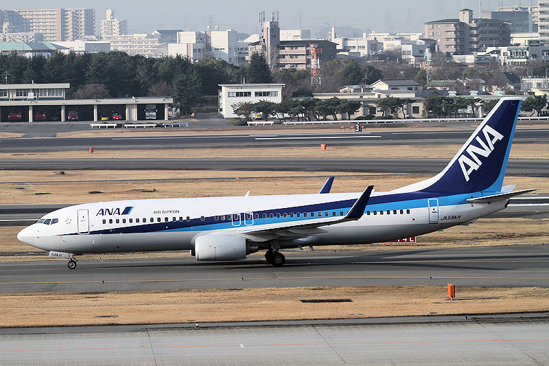 登録記号（レジ） JA58AN 飛行機写真