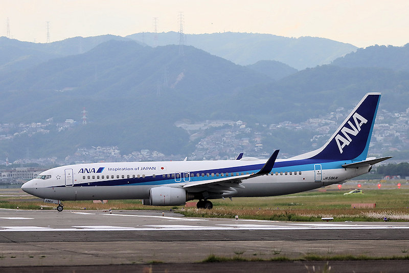 登録記号（レジ） JA58AN 飛行機写真