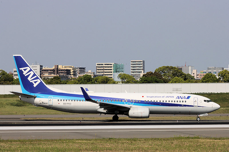 登録記号（レジ） JA59AN 飛行機写真