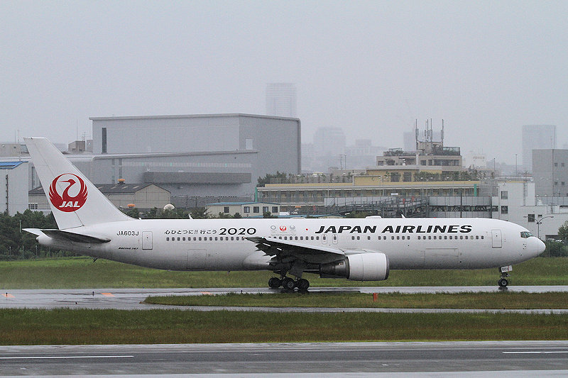登録記号（レジ） JA603J 飛行機写真