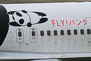 FLY! パンダ　ANA B737-300ER JA606A
