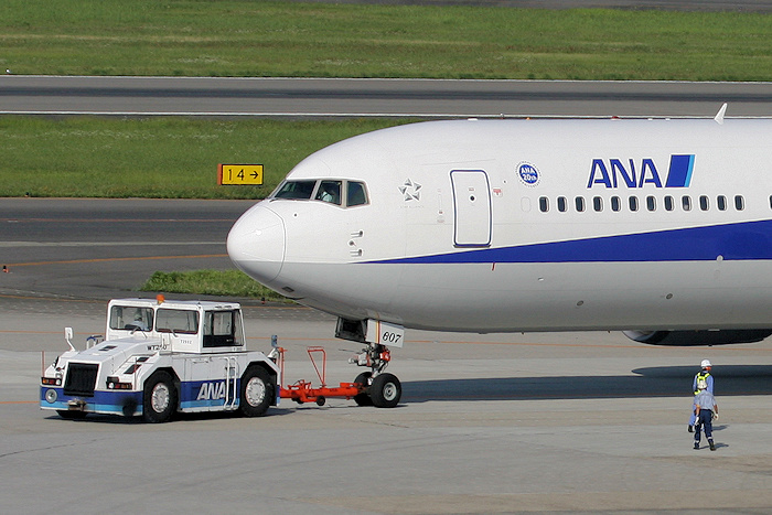 国際線就航20周年 ANA（全日空） B767-300ER JA607A