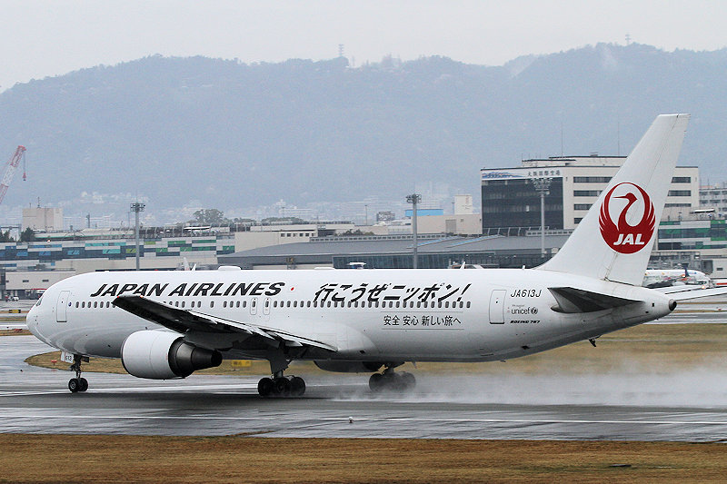 登録記号（レジ） JA613J 飛行機写真