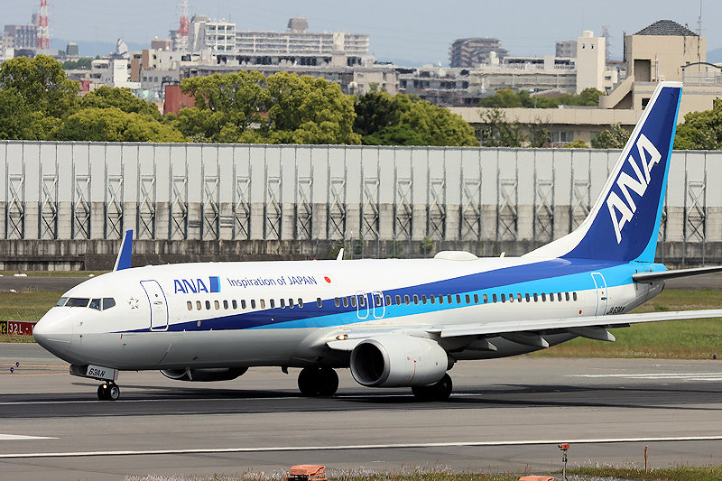 登録記号（レジ） JA63AN 飛行機写真