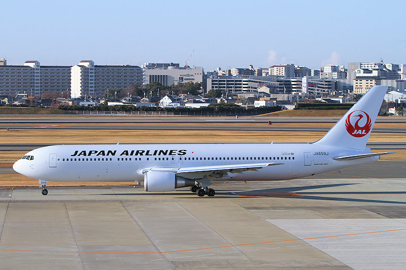 登録記号（レジ） JA659J 飛行機写真