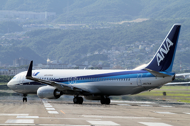 登録記号（レジ） JA67AN 飛行機写真