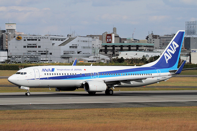 登録記号（レジ） JA68AN 飛行機写真