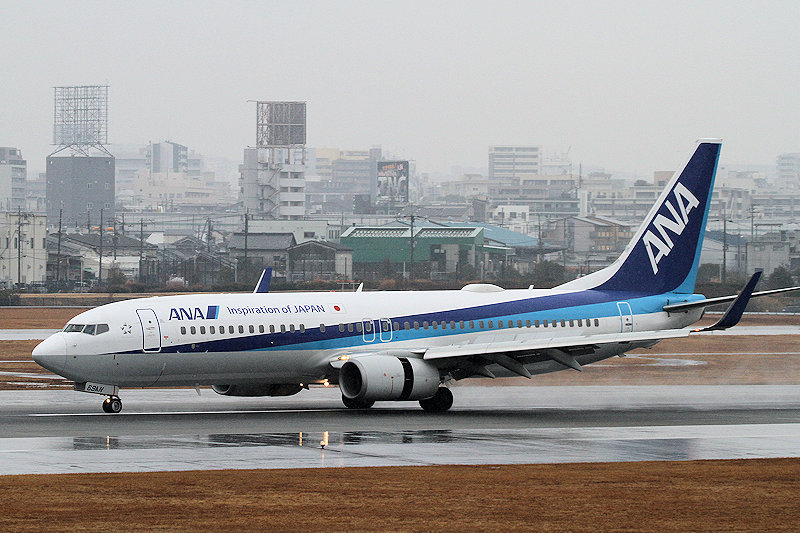 登録記号（レジ） JA69AN 飛行機写真