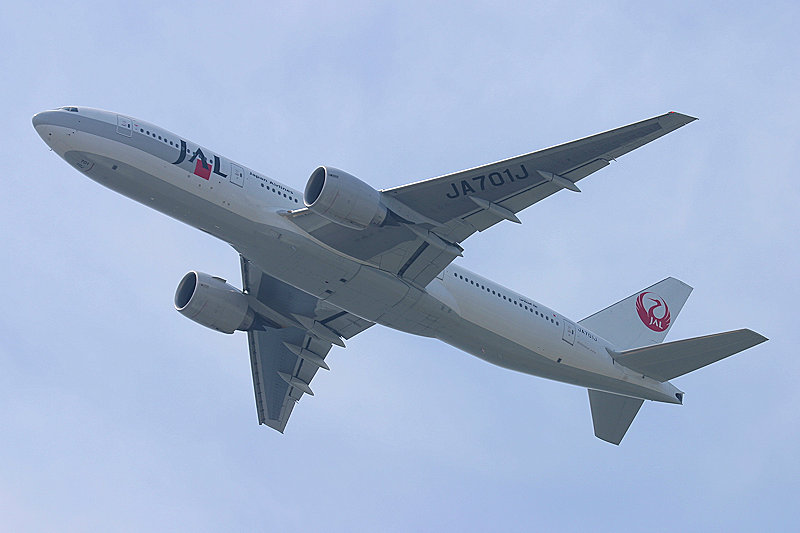 登録記号（レジ） JA701J 飛行機写真
