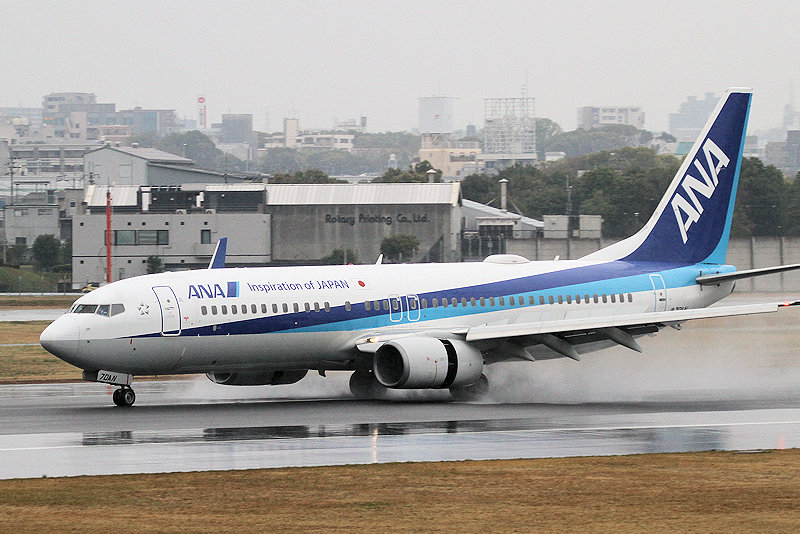 登録記号（レジ） J70AN 飛行機写真