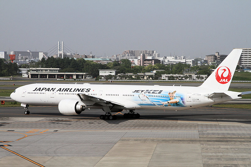 登録記号（レジ） JA733J 飛行機写真