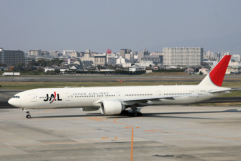登録記号（レジ） JA734J 飛行機写真