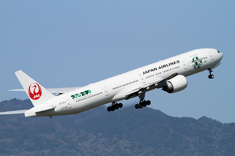 登録記号（レジ） JA734J 飛行機写真