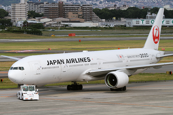 心ひとつに!! 行こう 2020 JAL（日本航空） B777-300 JA751J