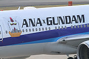 ガンダムジェット　ANA B777-300 JA755A